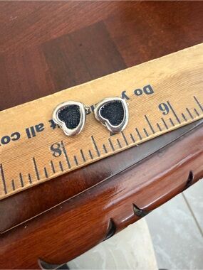 Vintage Heart ClipOn Earrings